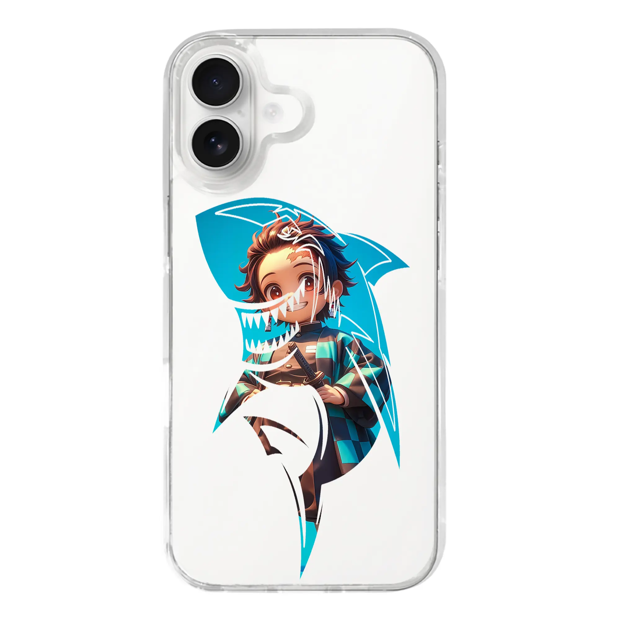 鬼滅の刃 グッズ,竈門 炭治郎 - iPhone 17シリーズ 透明スマホケース – 薄型・耐衝撃・精密フィット保護カバー